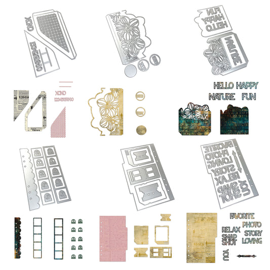 Elizabeth Craft Designs Bonanical Blend Die Bundle