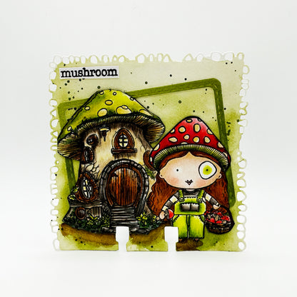 #1023 - A7 Stamp Set - Mushroom