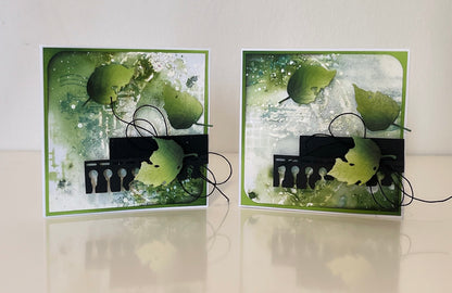 8x A7 Stamp sets - Flowers & Background designs