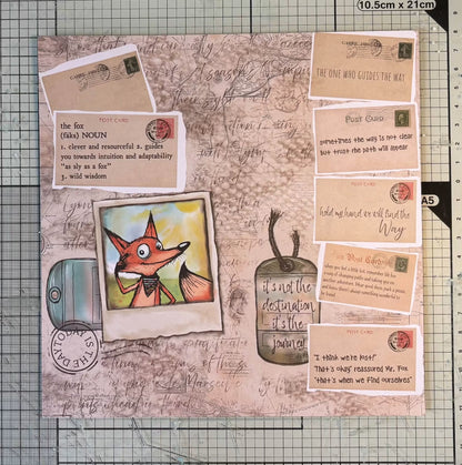 Creative Ember Designs Feelin' Foxy - A6 Stamp Set