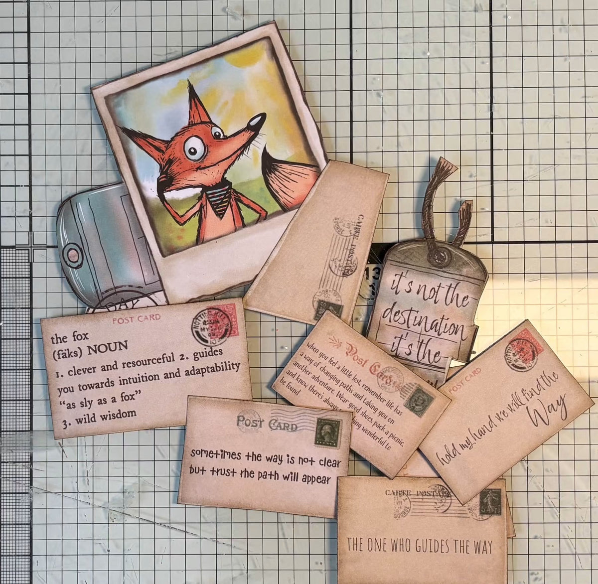 Creative Ember Designs Lost Luggage - Ephemera Die-Cuts