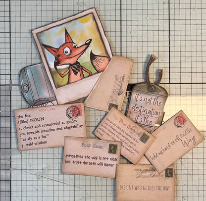 Creative Ember Designs Lost Luggage - Ephemera Die-Cuts