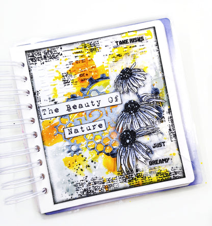 TP-745 - Visiting The Flowers - A5 Clear Stamp Set