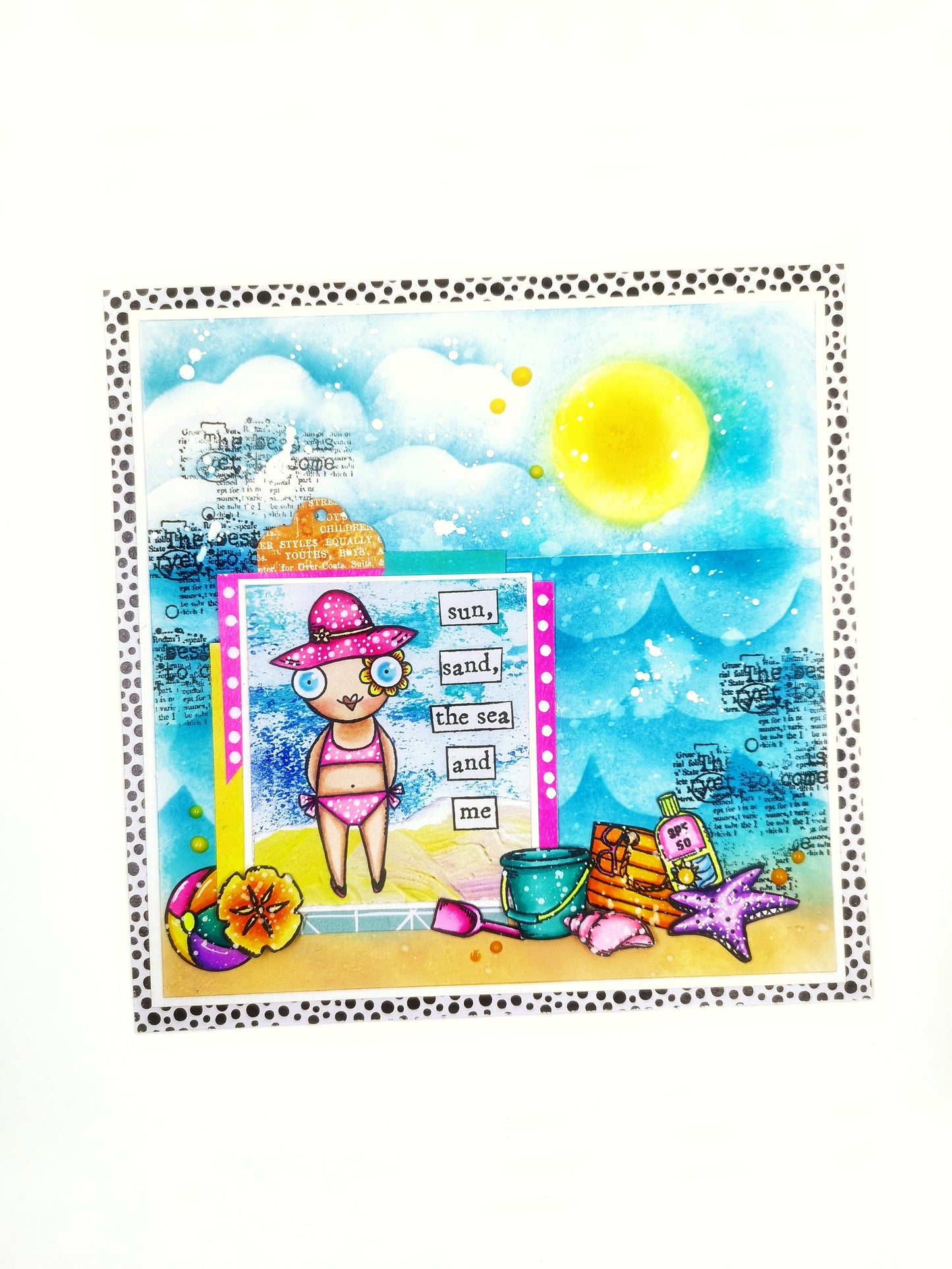 #860 - A6 Clear Stamp Set - Beachfront
