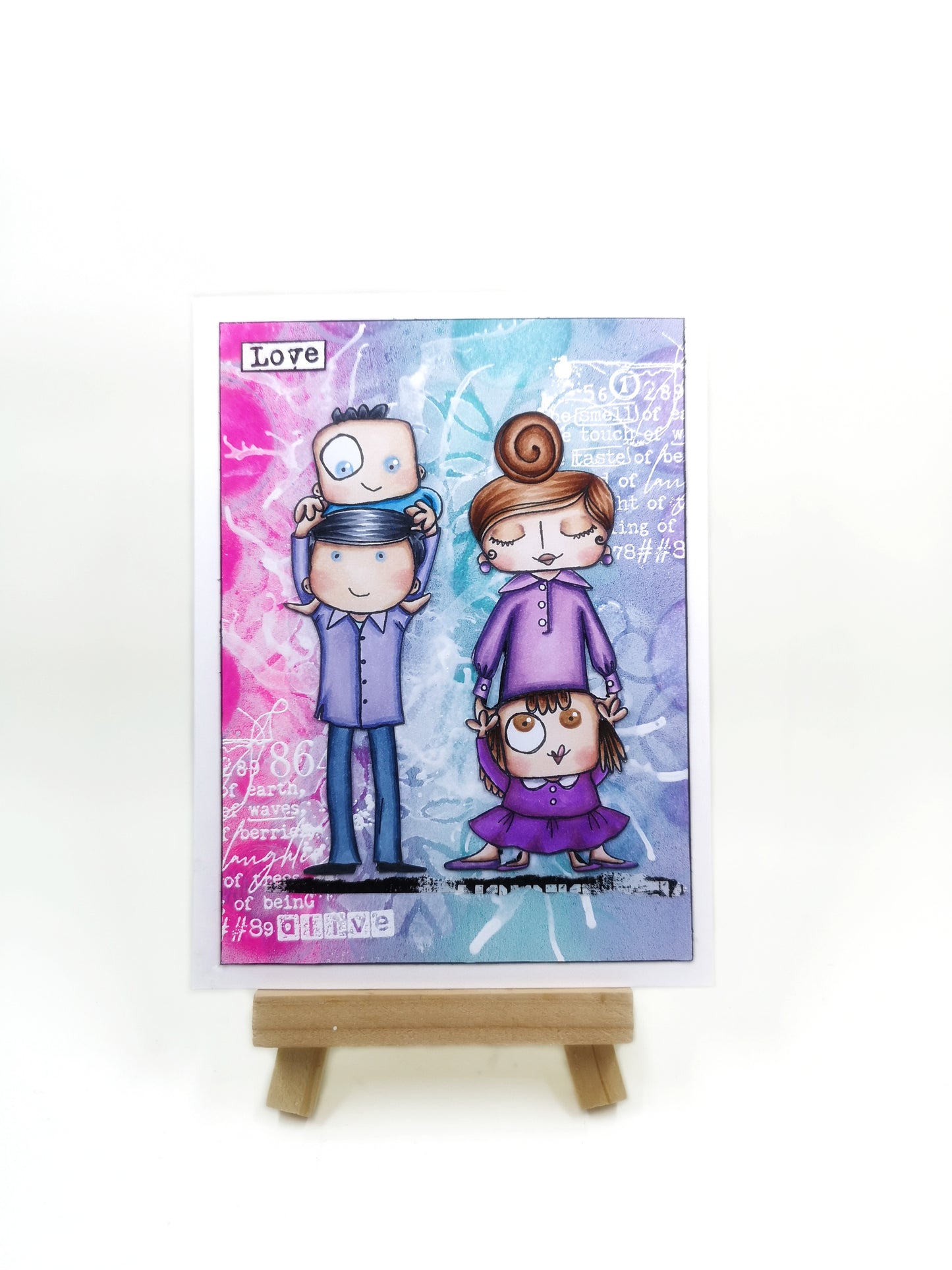 #934 - A7 Stamp Set - Mother Daughter