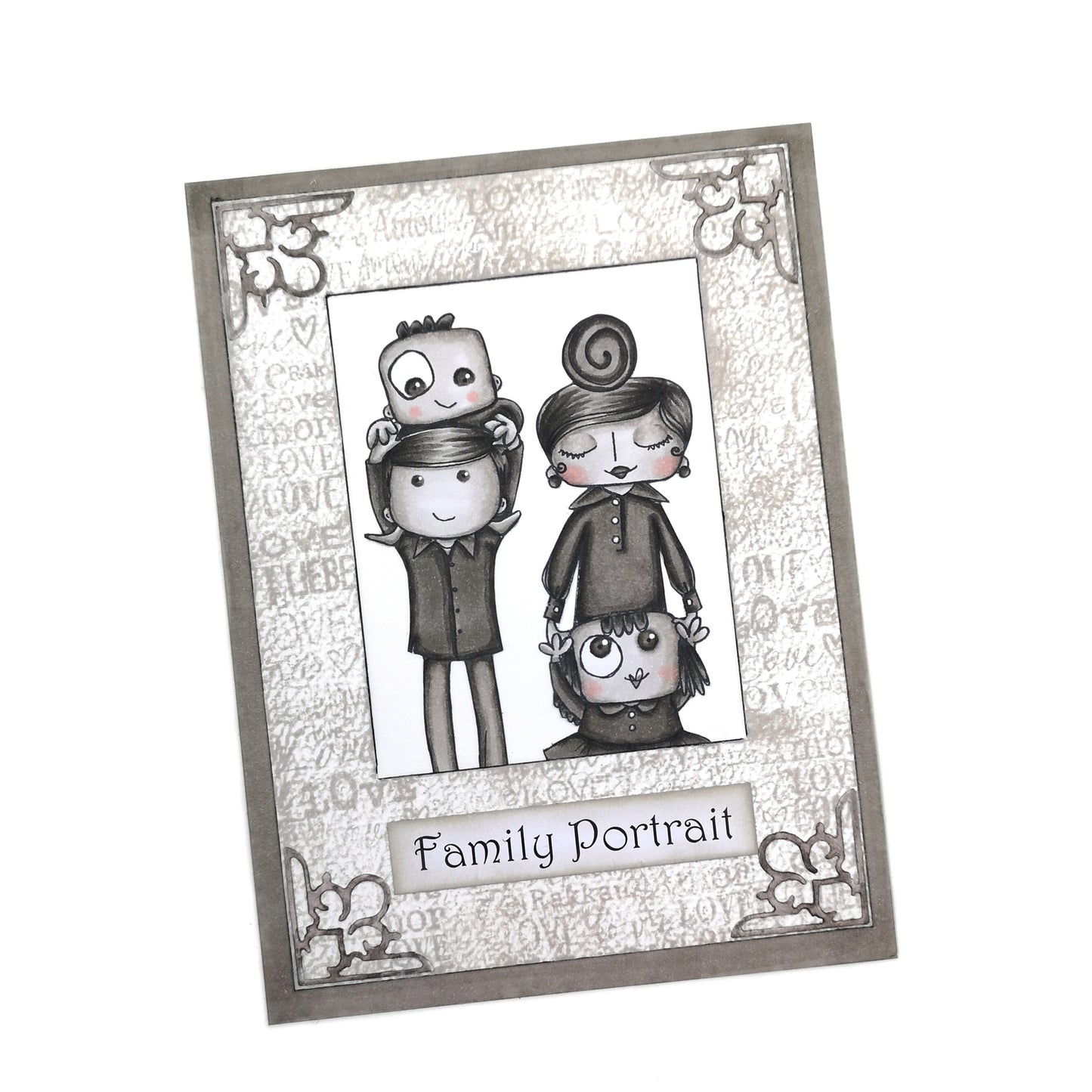 #934 - A7 Stamp Set - Mother Daughter