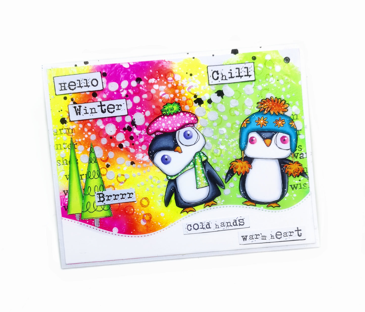 #941 - A7 Stamp Set - Cold Hands