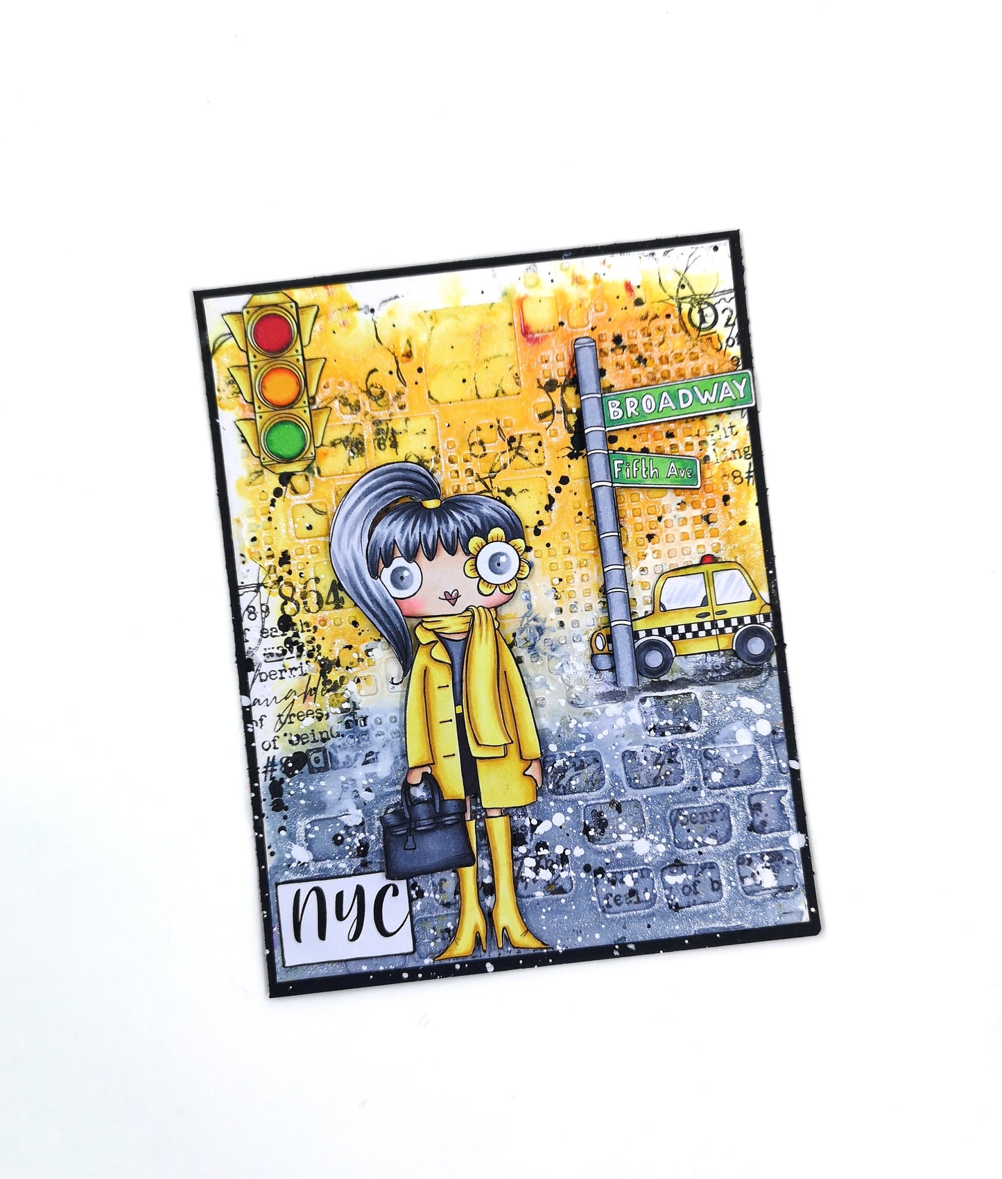#1012 - A6 Stamp Set - NYC