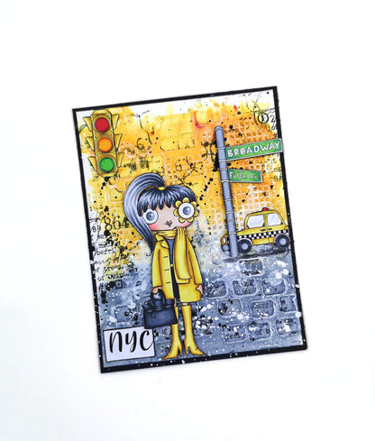 #1012 - A6 Stamp Set - NYC