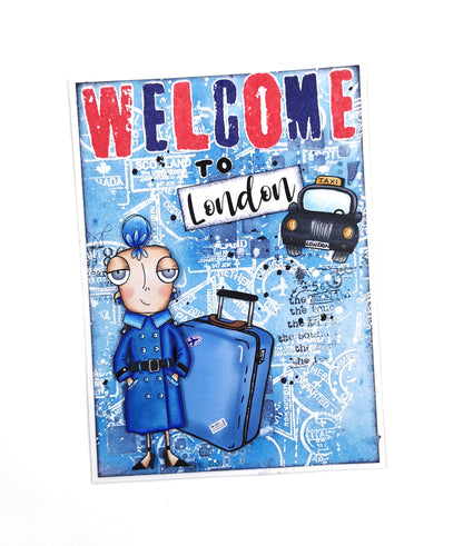 TP-1011 - A6 Stamp Set - London England