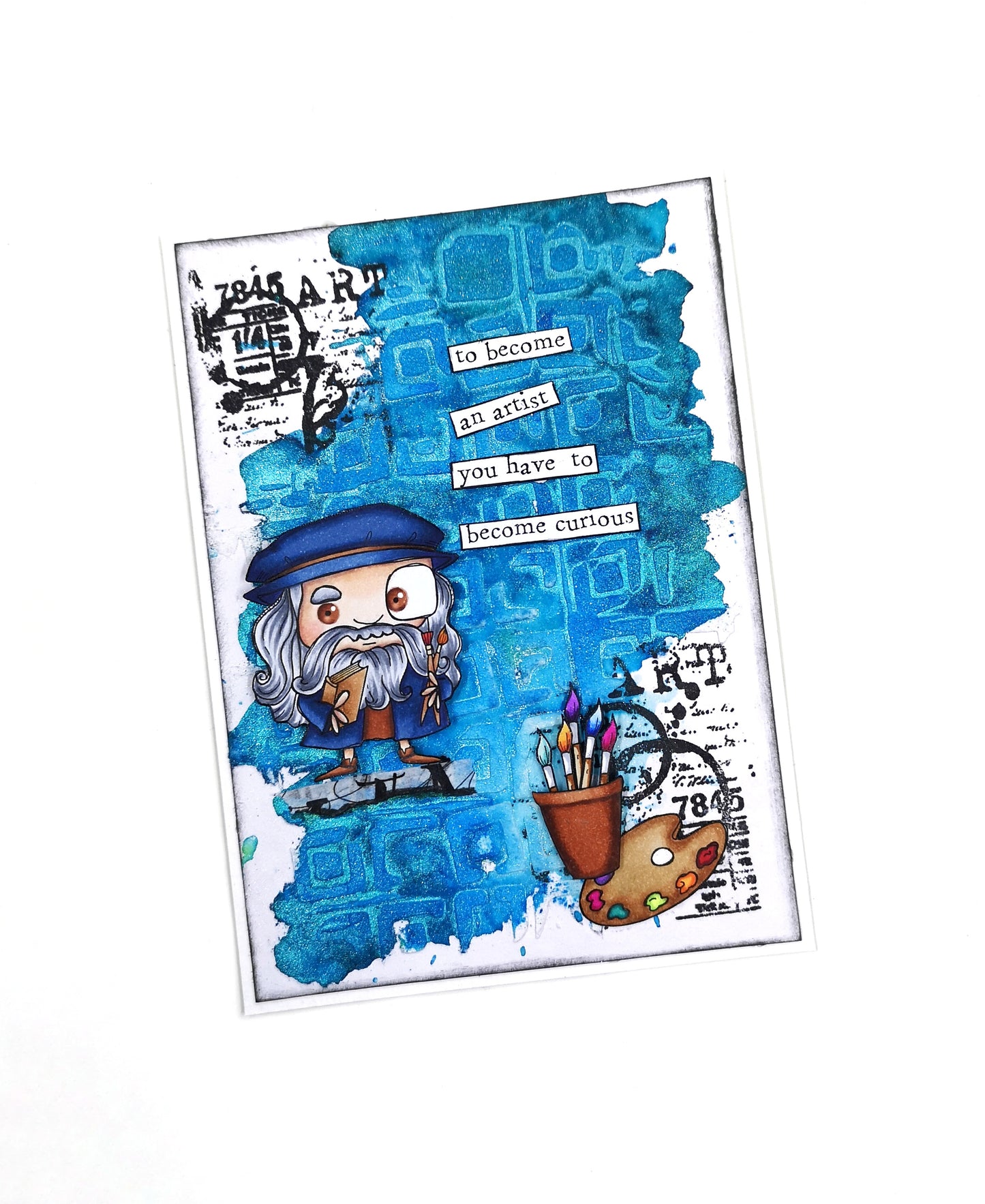 TP-970 - A7 Stamp Set - Leonardo Da Vinci