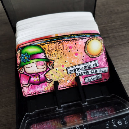 #284 - A6 Clear Stamp Set - Hat Drama
