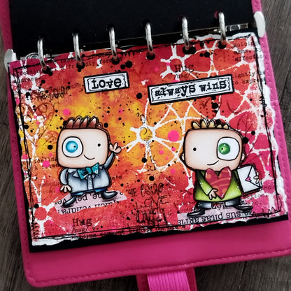 #931 - A7 Stamp Set - Mr & Mrs