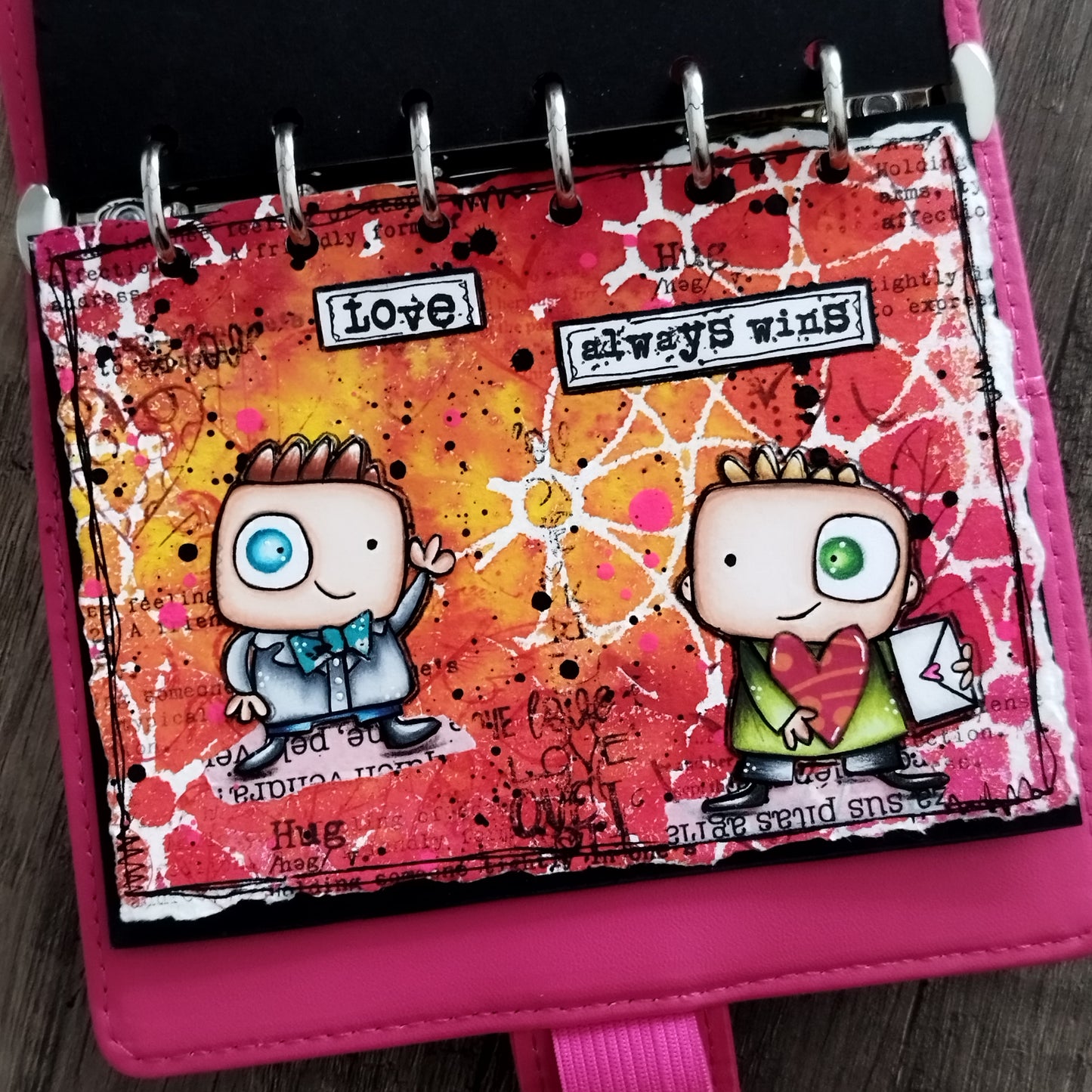 #932 - A7 Stamp Set - Love Wins