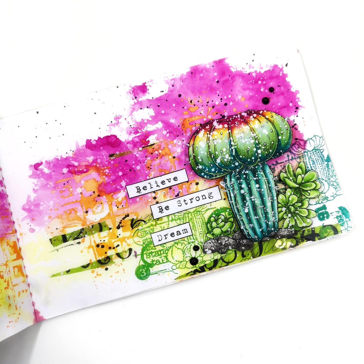 #1073 - A6 Stamp Set - Botanical Bliss