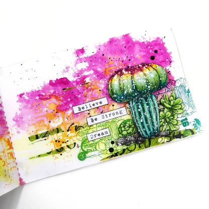 #1073 - A6 Stamp Set - Botanical Bliss