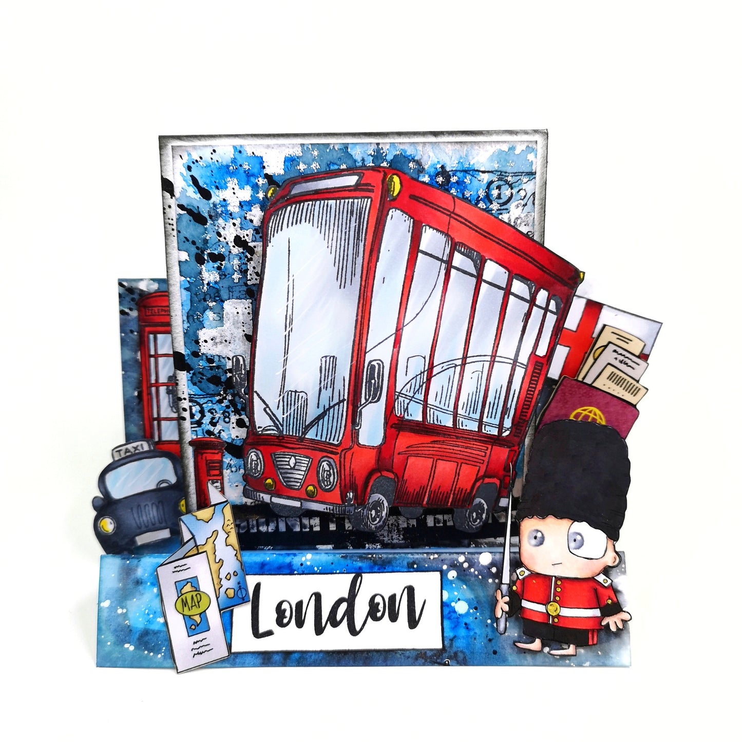 TP-1011 - A6 Stamp Set - London England