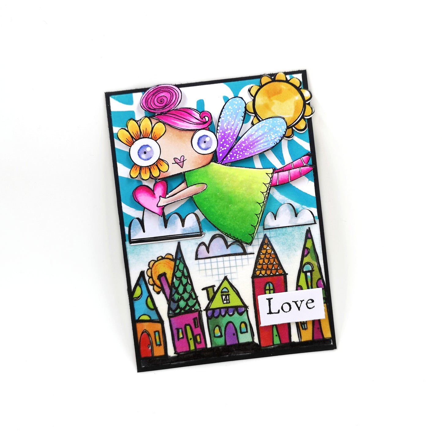#188 - 6"x6" Stencil - Friendly Avenue