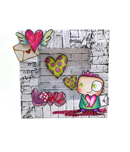 #18 - Ephemera Die-Cuts - Flying Hearts