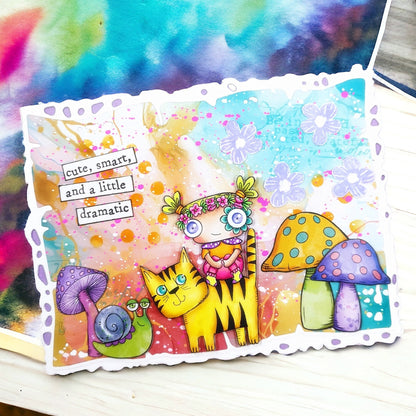 #1130 - A7 Stamp Set - Greta