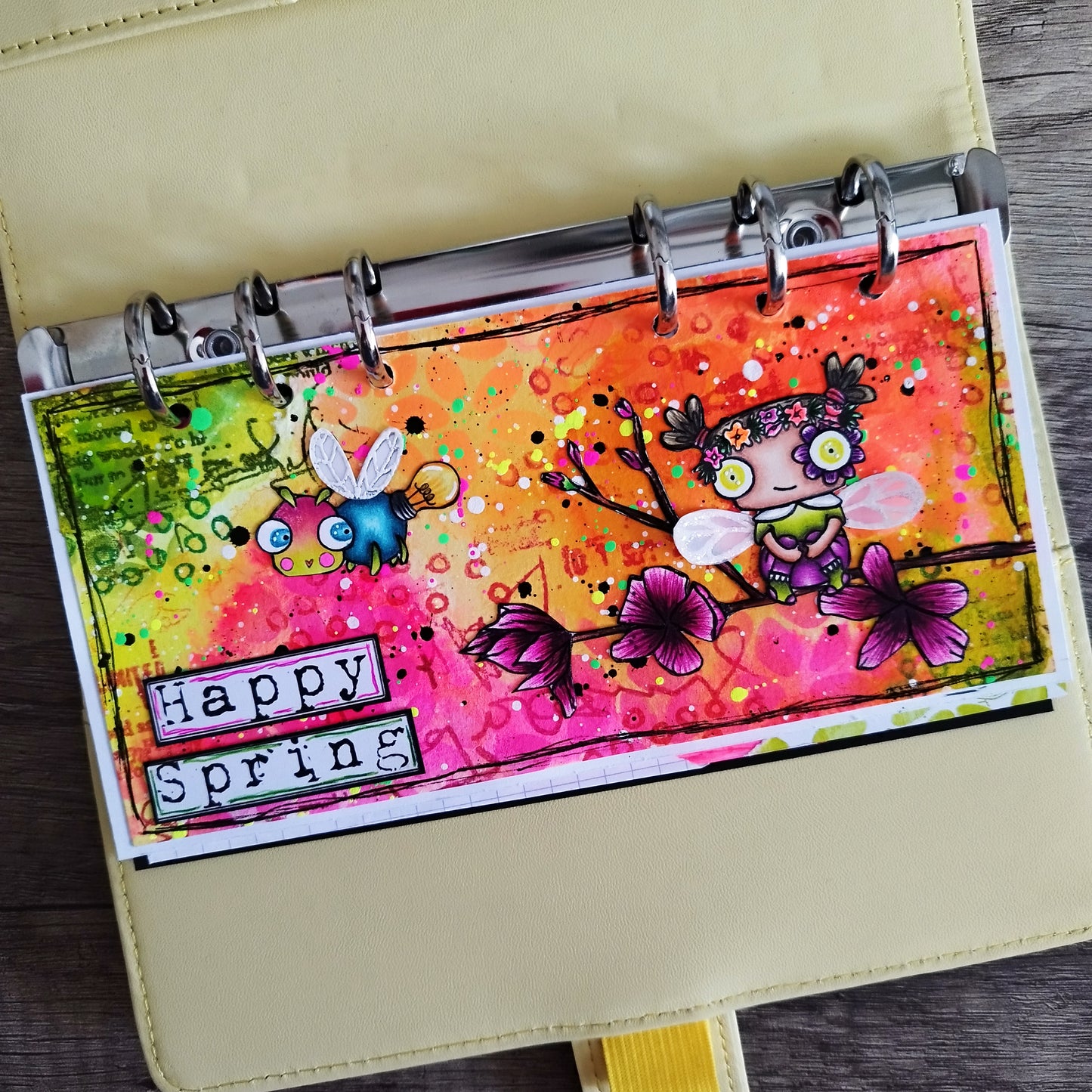 #1039 - A7 Stamp - Buzzie Bugs