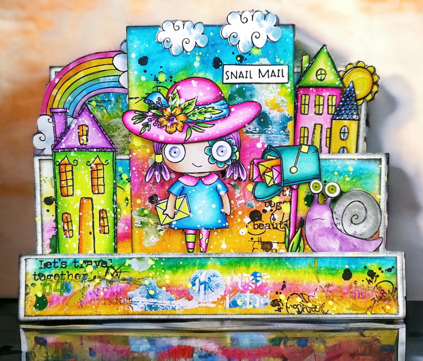 EP-57 - Ephemera Die-Cuts - Snails & Shrooms