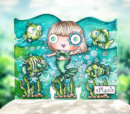 TP-858 - A7 Clear Stamp Set - Plenty of Fish