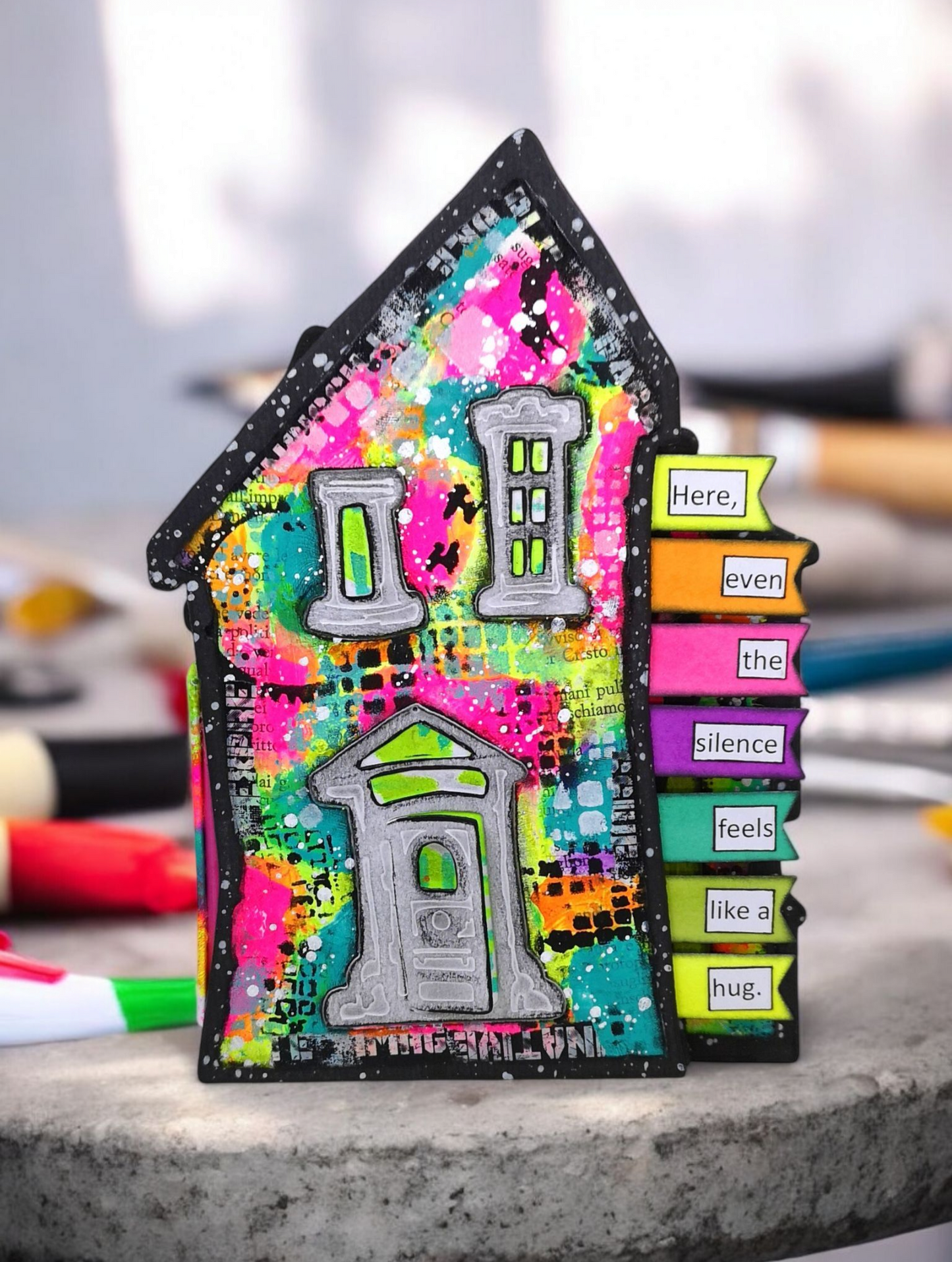 #DI-99 - Die-Cutting Die Set - Topsy-Turvy Home