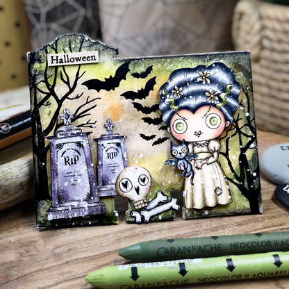 AALL & Create Pack of 2x EP-94 - Ephemera Die-Cuts - Creepy Curiosities