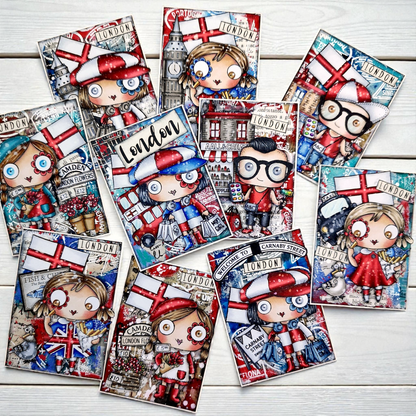 #TP-1324 - A7 Stamp Set - Carnaby Street