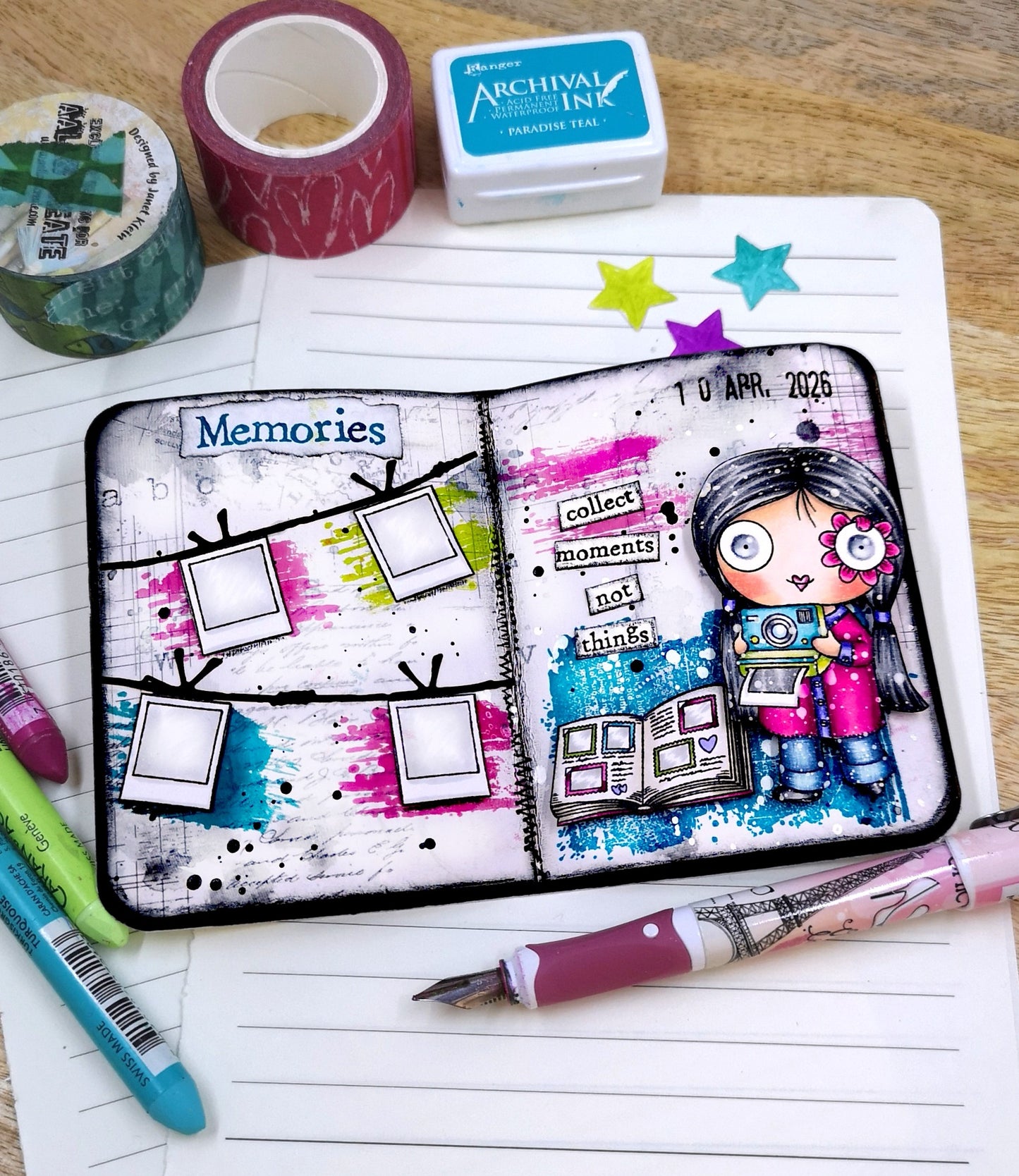 Janet Klein Through the Lens Stamps Bundle - Ship from 16th April