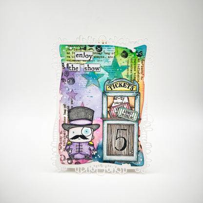 PC-126 - 6"x6" Stencil - Lotza Starz