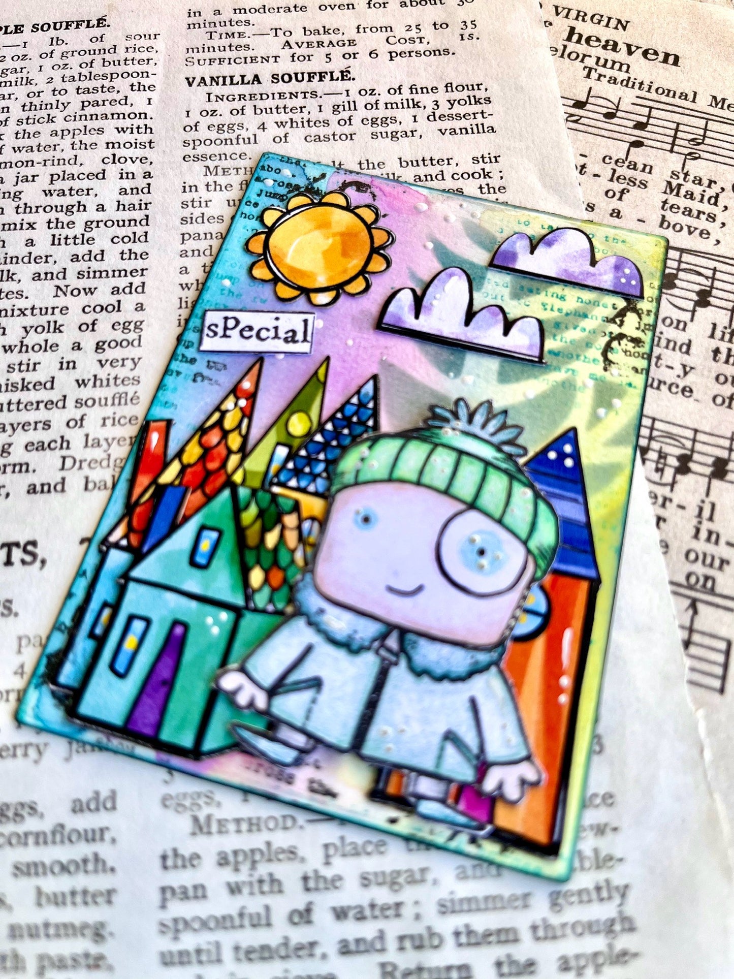 TP-942 - A7 Stamp Set - Hello Winter