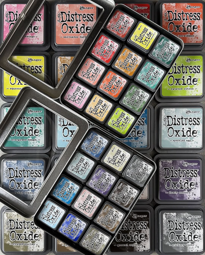 Ranger Tim Holtz Distress® Mini Oxide Ink Pads Kit #9 with Reinkers
