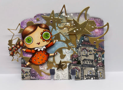 #1274 - A6 Stamp Set - Curious Roofer