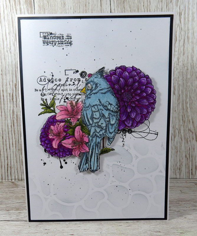 TP-744 - A5 Clear Stamp Set - Be A Little Flashy