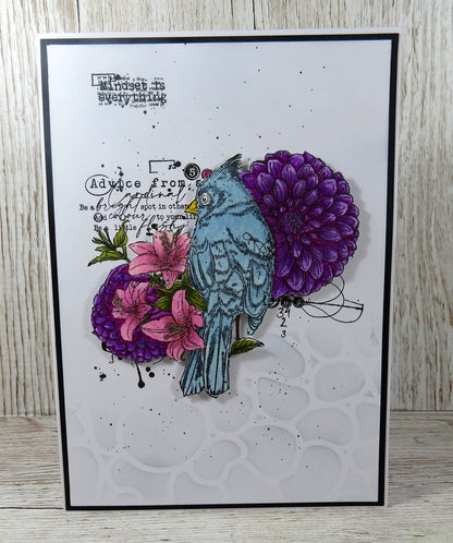 TP-744 - A5 Clear Stamp Set - Be A Little Flashy