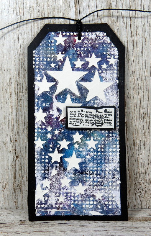 PC-126 - 6"x6" Stencil - Lotza Starz