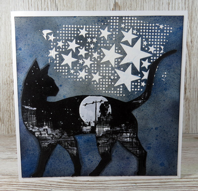 PC-126 - 6"x6" Stencil - Lotza Starz