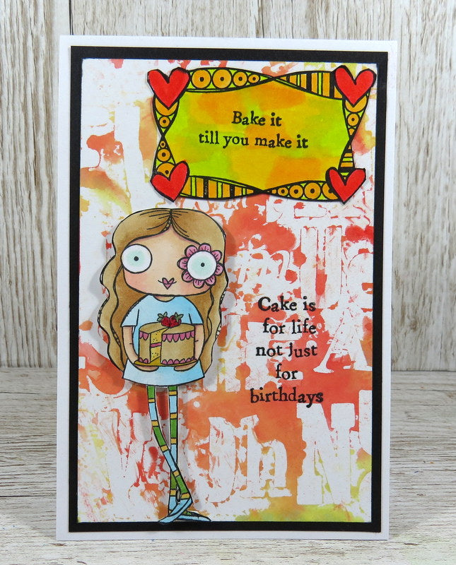 #824 - A6 Clear Stamp Set - Doodle Frames