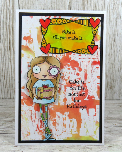 #824 - A6 Clear Stamp Set - Doodle Frames