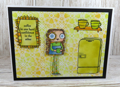 #824 - A6 Clear Stamp Set - Doodle Frames