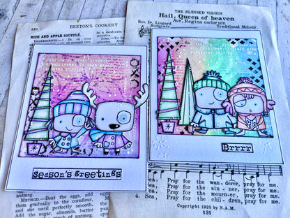 TP-942 - A7 Stamp Set - Hello Winter
