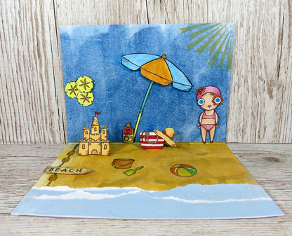 #860 - A6 Clear Stamp Set - Beachfront