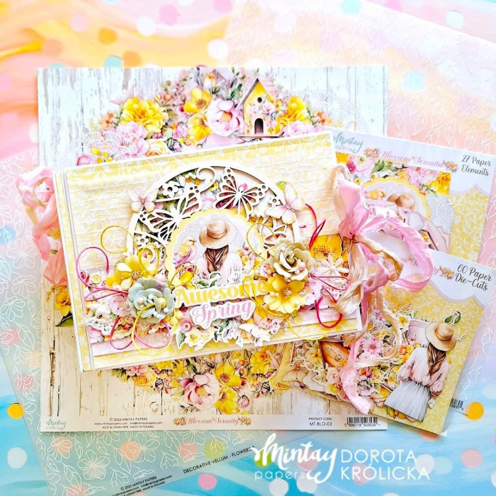 Mintay Blossom Serenity Paper Die-Cuts (60pcs)