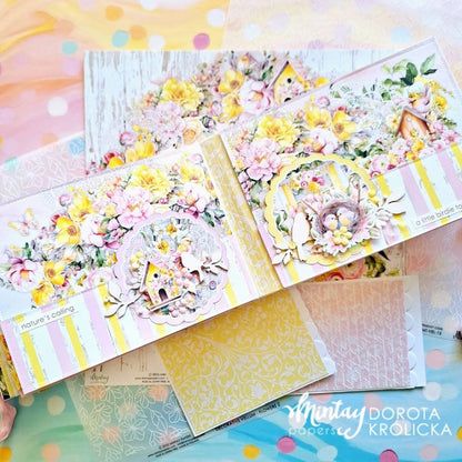 Mintay Blossom Serenity 6x12 Inch Paper Stickers Words