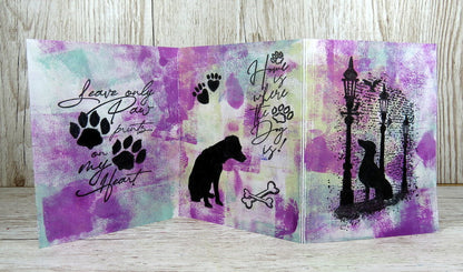 TP-862 - A5 Clear Stamp Set - Canine Dreams