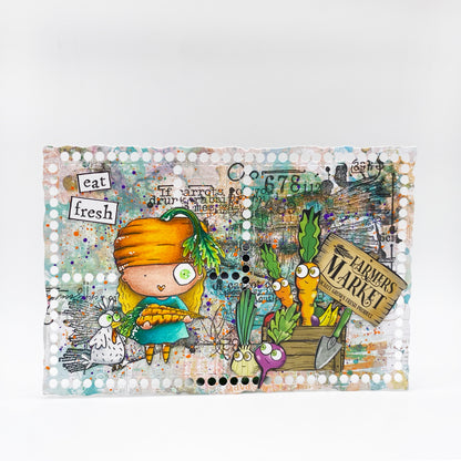 #1031 - A7 Stamp Set - Farmer Dee