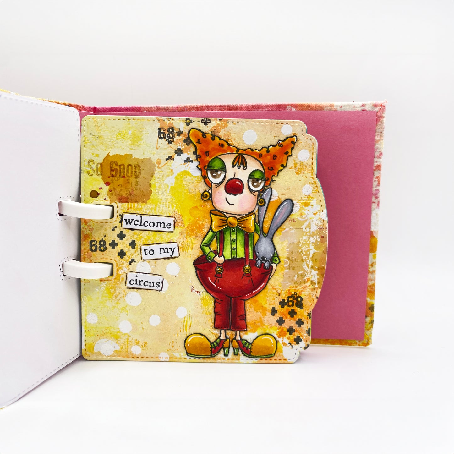 #1207 - A7 Stamp Set - Clown Dee