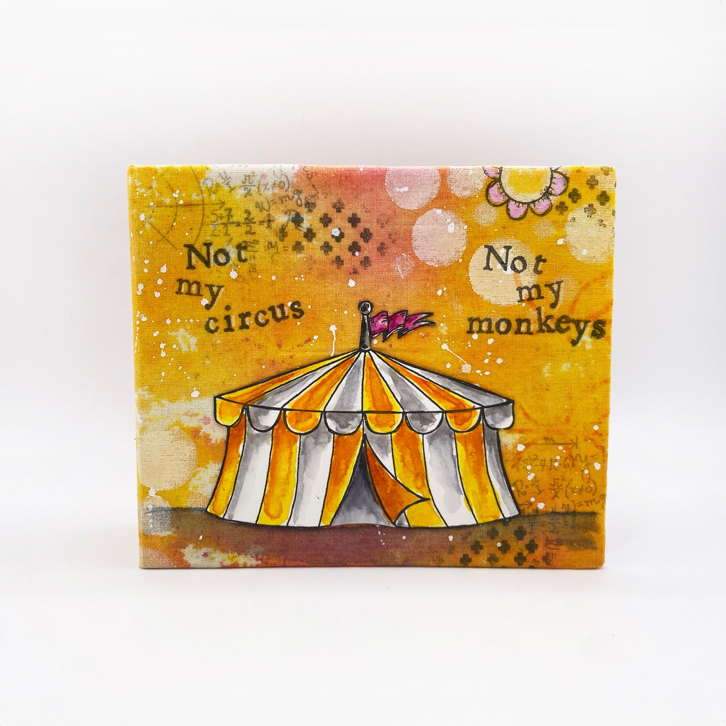 #1206 - A6 Stamp Set - The Big Top